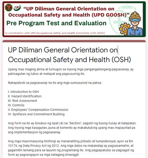osh up diliman|OSH.